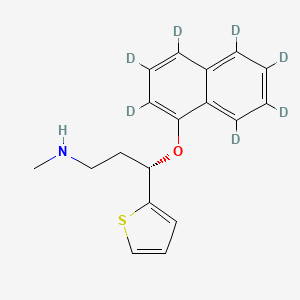 molecular formula C18H19NOS B562449 度洛西汀-d7 CAS No. 919514-01-5