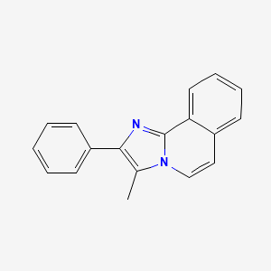 3-methyl-2-phenylimidazo[2,1-a]isoquinoline