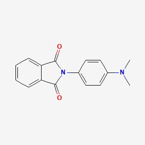 molecular formula C16H14N2O2 B5624698 2-[4-(dimethylamino)phenyl]-1H-isoindole-1,3(2H)-dione 