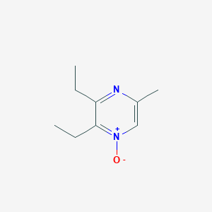 molecular formula C9H14N2O B562483 2,3-Diethyl-5-methylpyrazine-N1-oxide CAS No. 1076200-00-4