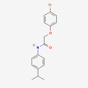 2-(4-bromophenoxy)-N-(4-isopropylphenyl)acetamide