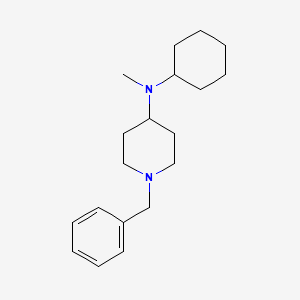 1-benzyl-N-cyclohexyl-N-methyl-4-piperidinamine
