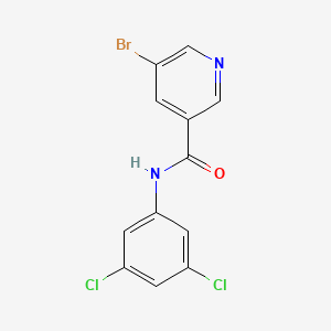 5-bromo-N-(3,5-dichlorophenyl)nicotinamide