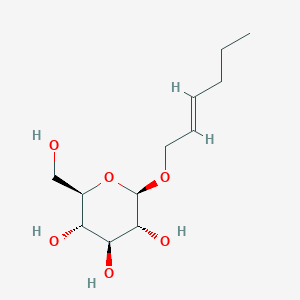 molecular formula C12H22O6 B056250 2-己烯基-β-葡萄糖苷 CAS No. 117017-90-0