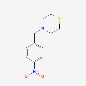 molecular formula C11H14N2O2S B5625112 4-(4-nitrobenzyl)thiomorpholine 