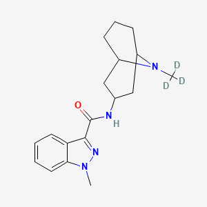 molecular formula C18H24N4O B562514 格拉尼色隆-d3 CAS No. 1224925-64-7
