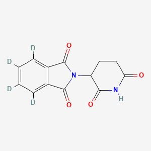 molecular formula C13H10N2O4 B562526 沙利度胺-d4 CAS No. 1219177-18-0