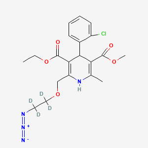 2-[(2-Azidoethoxy-d4)methyl]-4-(2-chlorophenyl)-3-ethoxycarbonyl-5-methoxycarbonyl)-6-methyl-1,4-dihydropyridine