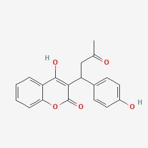 molecular formula C19H16O5 B562543 4'-Hydroxywarfarin CAS No. 24579-14-4