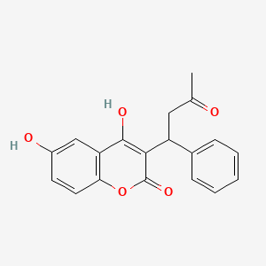 molecular formula C19H16O5 B562544 6-Hydroxywarfarin CAS No. 17834-02-5