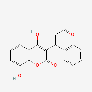 molecular formula C19H16O5 B562547 8-Hydroxywarfarin CAS No. 17834-04-7