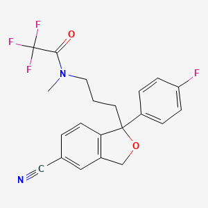 B562563 N-Trifluoroacetodesmethylcitalopram CAS No. 1076199-46-6