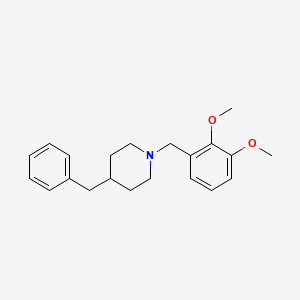 4-benzyl-1-(2,3-dimethoxybenzyl)piperidine
