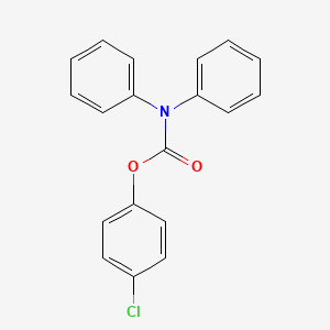 4-chlorophenyl diphenylcarbamate