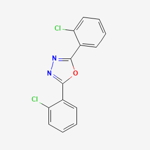 2,5-bis(2-chlorophenyl)-1,3,4-oxadiazole
