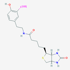 B056259 Biotinylmonoiodotyramine CAS No. 112242-36-1