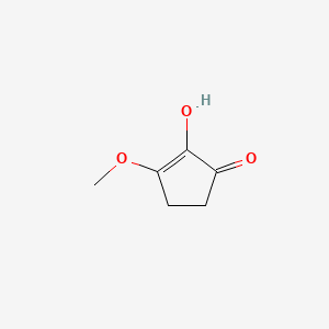 B562591 2-Hydroxy-3-methoxy-cyclopent-2-enone CAS No. 100191-44-4