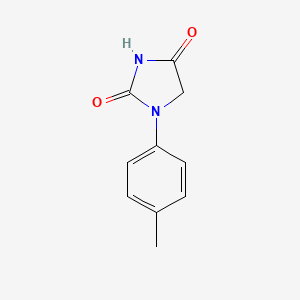 molecular formula C10H10N2O2 B5625952 1-(4-methylphenyl)-2,4-imidazolidinedione CAS No. 32549-31-8