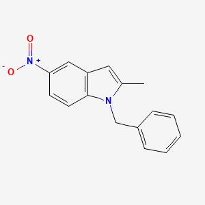 1-benzyl-2-methyl-5-nitro-1H-indole