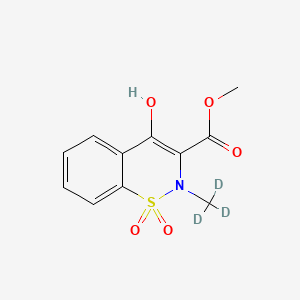Methyl-4-hydroxy-2-methyl-d3-2H-1,2-benzothiazine-3-carboxylate 1,1-Dioxide