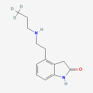 molecular formula C13H18N2O B562621 N-Despropyl Ropinirole-d3 CAS No. 1215798-00-7
