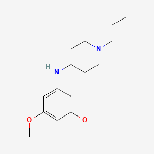 molecular formula C16H26N2O2 B5626319 N-(3,5-dimethoxyphenyl)-1-propyl-4-piperidinamine 