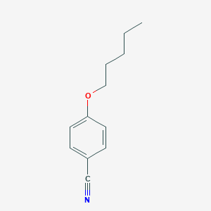 molecular formula C12H15NO B056264 4-(戊氧基)苯甲腈 CAS No. 120893-63-2