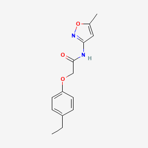 2-(4-ethylphenoxy)-N-(5-methyl-3-isoxazolyl)acetamide