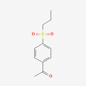 1-[4-(Propylsulfonyl)phenyl]ethanone