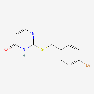 2-[(4-bromobenzyl)thio]-4-pyrimidinol