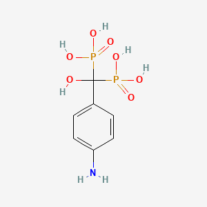 [(4-Aminophenyl)hydroxymethylene]bisphosphonic acid