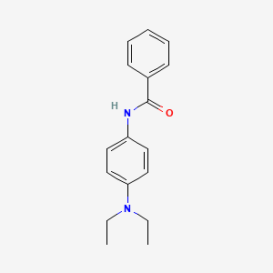 molecular formula C17H20N2O B5627177 N-[4-(diethylamino)phenyl]benzamide 