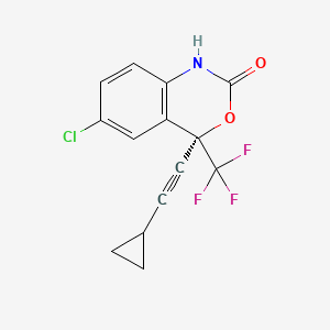 molecular formula C14H9ClF3NO2 B562751 Efavirenz, (R)- CAS No. 1246812-58-7