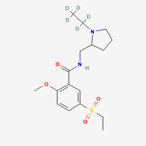 molecular formula C17H26N2O4S B562757 Sultopride-d5 CAS No. 1185004-43-6