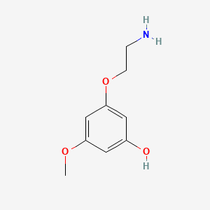 3-(2-Aminoethoxy)-5-methoxyphenol
