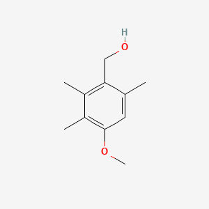molecular formula C11H16O2 B562785 (4-Methoxy-2,3,6-trimethylphenyl)methanol CAS No. 54344-93-3