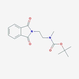 molecular formula C16H20N2O4 B056280 2-(2-n-Boc-n-methyl-aminoethyl)-1h-isoindole-1,3(2h)-dione CAS No. 121495-40-7