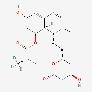 molecular formula C23H34O6 B562803 Pravastatin Lactone-D3 CAS No. 1217769-04-4
