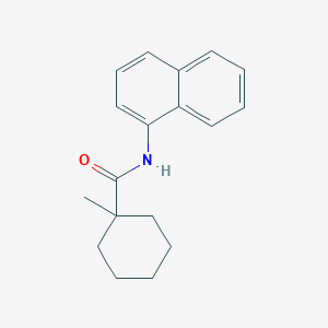 molecular formula C18H21NO B5628064 1-methyl-N-1-naphthylcyclohexanecarboxamide 
