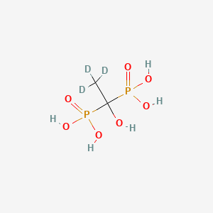 molecular formula C2H8O7P2 B562816 Etidronic Acid-d3 CAS No. 774173-70-5
