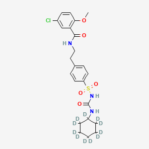 molecular formula C23H28ClN3O5S B562818 格列本脲-d11 CAS No. 1189985-02-1