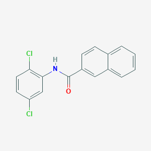 molecular formula C17H11Cl2NO B5628275 N-(2,5-dichlorophenyl)-2-naphthamide 