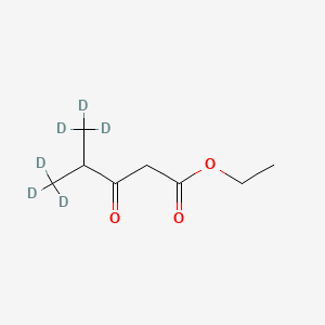 molecular formula C8H14O3 B562829 Ethyl Isobutyrylacetate-d6 CAS No. 1216475-83-0
