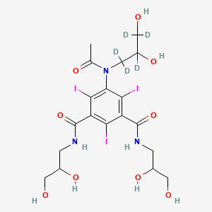molecular formula C19H26I3N3O9 B562834 碘海醇-d5 CAS No. 928623-33-0
