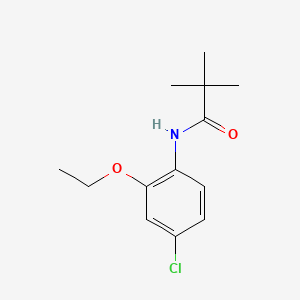 N-(4-Chloro-6-ethoxyphenyl)-2,2-dimethylpropanamide