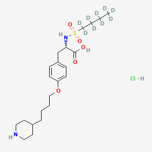 Tirofiban-d9 Hydrochloride