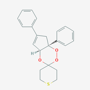 molecular formula C22H22O3S B056289 Thiahexatroxane CAS No. 124325-92-4