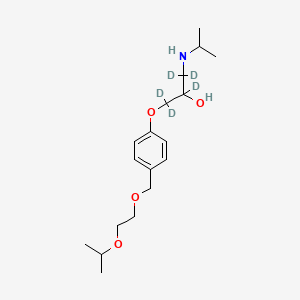 molecular formula C18H31NO4 B562892 比索洛尔-d5 CAS No. 1189881-87-5