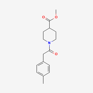 methyl 1-[(4-methylphenyl)acetyl]-4-piperidinecarboxylate