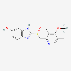 molecular formula C16H17N3O3S B562921 5-O-Desmethyl Omeprazole-d3 CAS No. 1189679-99-9